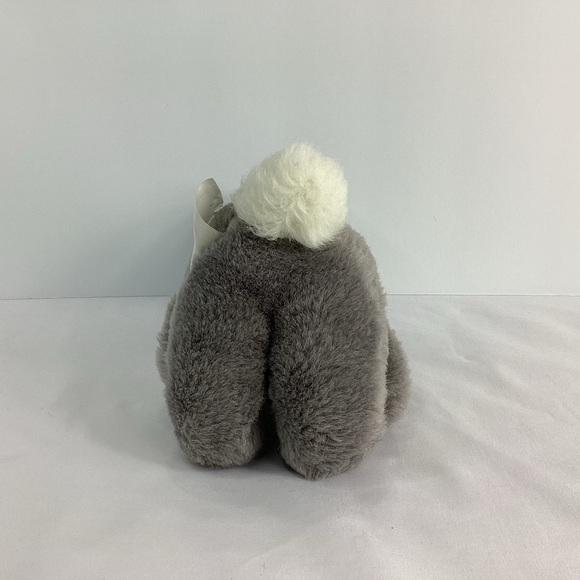 Unbranded Gray Plush Bunny Rabbit Toy Easter Holiday Grey Stuffed Animal - Picture 6 of 8